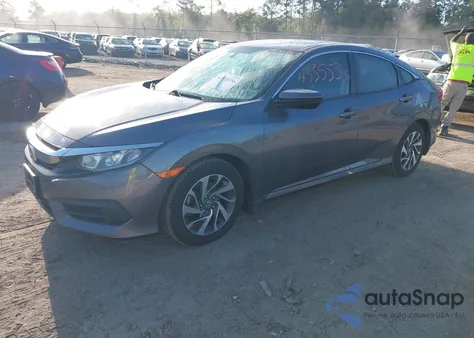 2018 Honda Civic Ex z USA, uszkodzony, nr VIN 2HGFC2F73JH501979